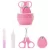 SYGA Baby, Infant and Toddler Pink Grooming Kit with Scissors – The Best Unique Baby Shower Gift for Girls and Boys